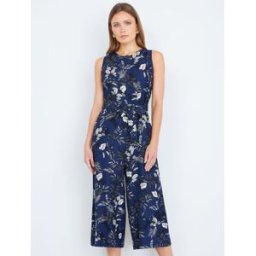 Yumi Yumi Leaf Culotte Jumpsuit bleu FR 46 (EU 44)