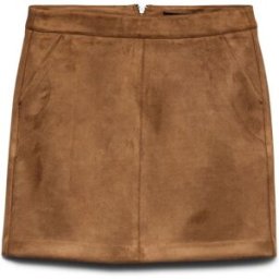 VERO MODA Vero Moda Short Faux Suede Skirt Brun FR 38 (EU 36)
