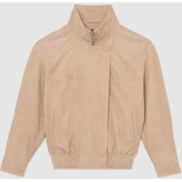 Reiss Reiss Petra Suede Oversized Jacket naturel FR 42 (EU 40)