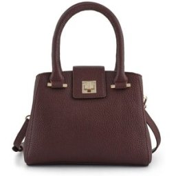 Jones Bootmaker Jones Bootmaker Whimsy Leather Top Handle Tote Bag Brun Un an