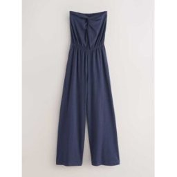Next Combinaison bandeau en jersey à devant torsadé bleu FR 42 (EU 40)