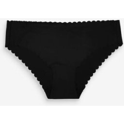 Next Slip invisible à bord festonné Noir FR 46 (EU 44)