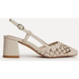 Linzi Linzi Spring Handwoven Court Heels crème EU 41 (UK 8)