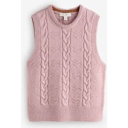 Laura Ashley Laura Ashley Knitted Heart Tank Rose XL (FR 50-52)