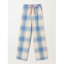 Fat Face FatFace Large Check Wide Leg Pyjama Bottoms bleu FR 40 Regular (EU 38 R)