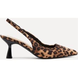 Linzi Linzi Presley Stiletto Pointed Court Heels Imprimé animal EU 36 (UK 3)