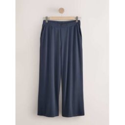 Next Pantalon large de jambe bleu S Short (FR 38-40)