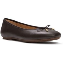 FitFlop Ballerines FitFlop Delicato Naud en cuir souple plates Brun EU 41 (UK 7)