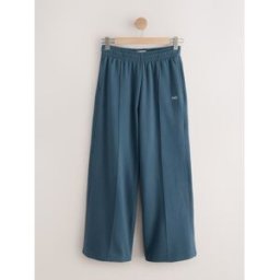 self. soi-même. Pantalon de jogging coupe large bleu XL Long (UK 20-22)