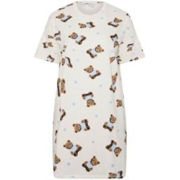 Yours Curve Yours Curve Sleep T-Shirt crème FR 56-58 (EU 54-56)
