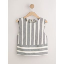Next Haut sans manches à coquillage Noir FR 50 Petite (EU 48 P)