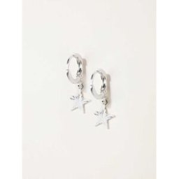 Fat Face FatFace Star Drop Earrings argenté Un an