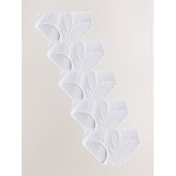 Next Lot de 5 slips en coton mélangé pâle FR 50 (EU 48)