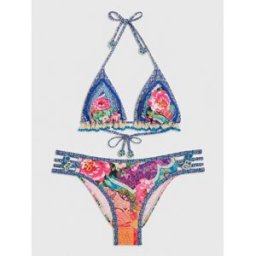 River Island River Island Del Marr Crochet Underband Bikini Set violet FR 42 (EU 40)