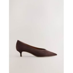 Next Chaussures à bout pointu et talons chaton bas Brun EU 42 (UK 8)