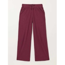 Fat Face FatFace Pointelle Wide Leg Trousers violet 40.5 Regular (UK 16 R)