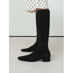 Next Bottes hautes à bout biseauté Forever Comfort Noir EU 43 (UK 9)