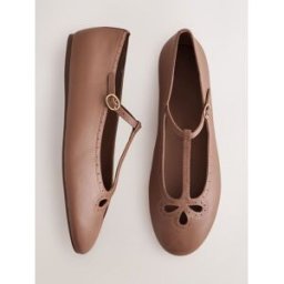 Next Chaussures Mary Jane en cuir Forever Comfort Brun EU 36 (UK 3.5)