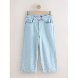 Next Jean large coupe courte bleu 24L x 31L (UK 24 R)