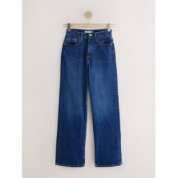 Next Jean ample extensible taille haute bleu FR 42 Petite (EU 40 P)
