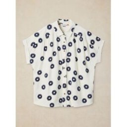 White Stuff White Stuff Orla Cotton Button Through Shirt pâle FR 46 (EU 44)