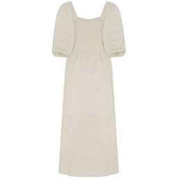 M & Co M & Co Petite 3/4 Sleeve Cornelli Dress naturel FR 40 Petite (EU 38 P)