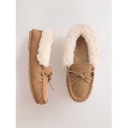 Next Chaussons mocassins en daim Brun EU 43 (UK 9)