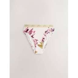 Next Bas de bikini taille haute crème FR 36 (EU 34)