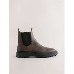 Next Bottines Chelsea à bout rond Forever Comfort Brun EU 38 (UK 5)