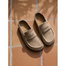 Birkenstock Birkenstock Naples Wrapped Suede Backless Loafers Brun EU 39 (UK 5.5)