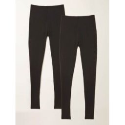 Fat Face FatFace 2 Pack Leggings Noir FR 42 Short (EU 40 S)