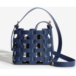 Love & Roses Love & Roses Weave Basket Cross-Body Bag bleu Un an