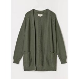 Fat Face FatFace Edge to Edge Longline Cardigan vert FR 44 (EU 42)