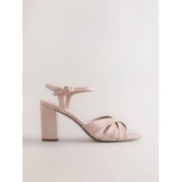 Next Sandales Forever Comfort à talons carrés Nue EU 40 L (UK 6.5)