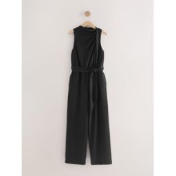 Next Combinaison en jersey sans manches à col bénitier pour occasions spéciales Noir FR 40 Tall (EU 38 T)