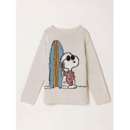 Fat Face FatFace Snoopy Knitted Jumper crème FR 46 (EU 44)