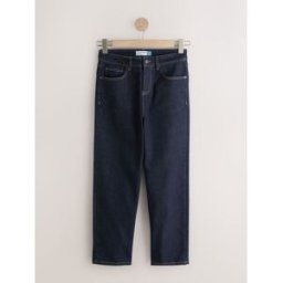 Next Jean droit raccourci bleu FR 44 Short (EU 42 S)