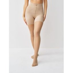 Next Collants gainants bum/tum/cuisse brillant 20 Denier naturel M (FR 42-44)