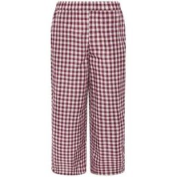PixieGirl Petite PixieGirl Petite Gingham Wide Leg Trousers rouge FR 40 Petite (EU 38 P)