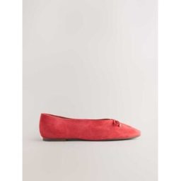 Next Chaussures plates montantes en daim Forever Comfort Rose EU 43 (UK 9)