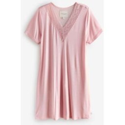 Laura Ashley Laura Ashley Lace Trim Nightie Rose FR 52 (EU 50)