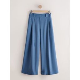 Next Pantalon large de jambe bleu FR 36 Petite (EU 34 P)