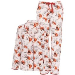 Cyberjammies Cyberjammies Panda Printed Jersey Pyjamas Set rouge FR 40 (EU 38)