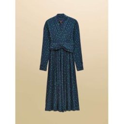 Joules Joules Mina Jersey V Neck Ruched Waist Midi Dress bleu FR 52 (EU 50)