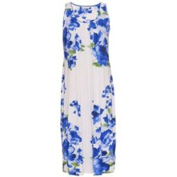 Cyberjammies Cyberjammies Floral Printed Jersey Long Nightdress bleu FR 48 (EU 46)