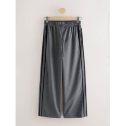 Next Pantalons Amples à rayures sur le côté Gris FR 48 XL Tall (EU 46 XL Tall)