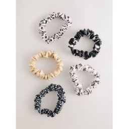 Next Scrunchies 5 Pack Noir Un an