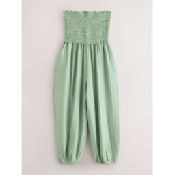 Next Combinaison bandeau froncée à jambes bouffantes vert FR 46 (EU 44)