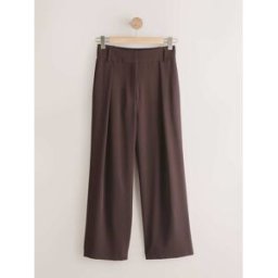 Next Pantalon ample à dos élastique Brun FR 44 Short (EU 42 S)