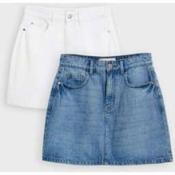 Threadbare Threadbare Denim Mini Skirts 2 Pack bleu FR 38 (EU 36)
